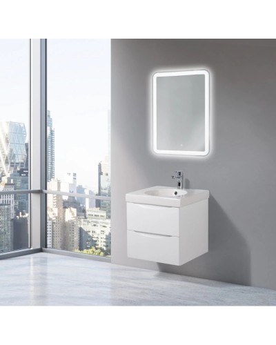 Раковина 50х46,5 см BelBagno Fly BB500-LV-CER-N