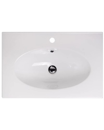 Раковина 73,4х48,1 см BelBagno Fly BB700-LV-CER-N