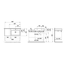 Раковина 100x46 см Laufen Living City 8.1843.1.000.104.1
