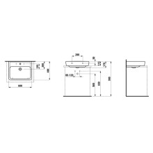 Раковина 60x48 см Laufen Pro A 8.1795.2.000.104.1