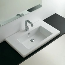 Раковина 86x51 см Artceram Gap GPL003 01 00 bix1