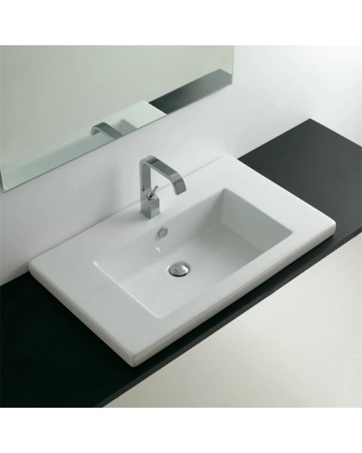 Раковина 86x51 см Artceram Gap GPL003 01 00 bix1