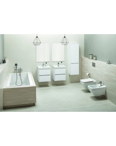 Раковина 60х44,5 см Cersanit Crea UM-CRE60/1