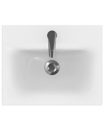 Раковина 50х40 см Cersanit Moduo UM-MOD50/1