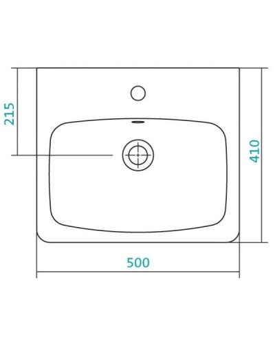 Раковина 50х41 см 1Marka Нео У69477