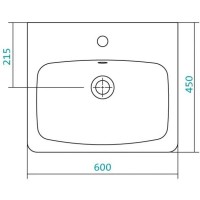 Раковина 60х45 см 1Marka Нео У69478