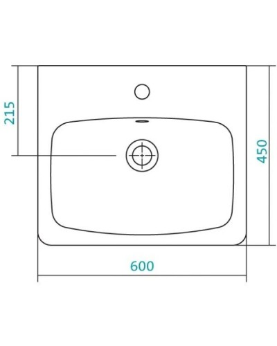 Раковина 60х45 см 1Marka Нео У69478