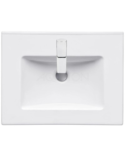 Раковина 60,9х47 см Акватон Quadro 1AX170WBXX000