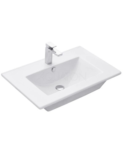 Раковина 75х47 см Акватон Quadro 1AX171WBXX000