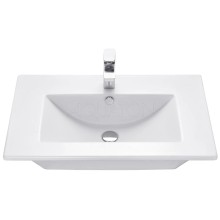 Раковина 75х47 см Акватон Quadro 1AX171WBXX000