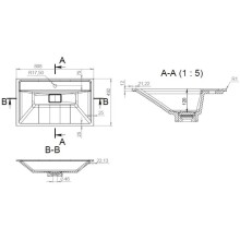 Раковина 80,8х49,2 см Am.Pm Inspire 2.0 M50AWPC0801WG