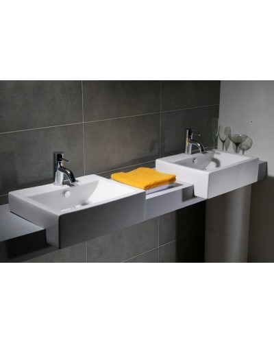 Раковина 50,5х41,5 см Bravat C2295W-1-ENG