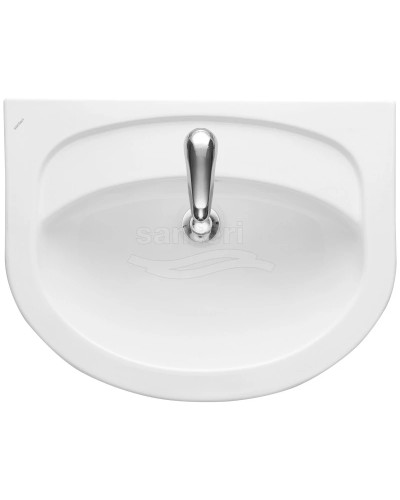 Раковина 58,5х45,2 см Santeri Intakt 1.3120.4.S00.11B.0