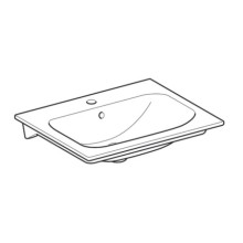 Раковина 60х48 см Geberit Renova Plan 122260000