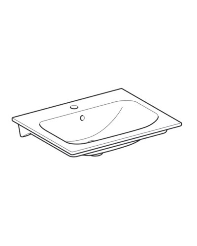 Раковина 60х48 см Geberit Renova Plan 122260000