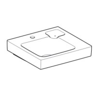 Раковина 50х48,5 см Geberit iCon 124050000