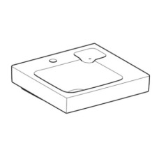 Раковина 50х48,5 см Geberit iCon 124050000