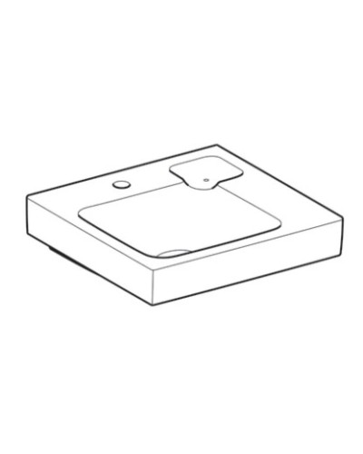 Раковина 50х48,5 см Geberit iCon 124050000