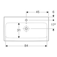 Раковина 90х48,5 см Geberit iCon 124090000
