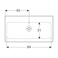 Раковина 90х48,5 см Geberit iCon 124093000