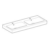 Раковина 120х48,5 см Geberit iCon 124120000