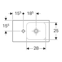 Раковина 53х31 см Geberit iCon 124153000