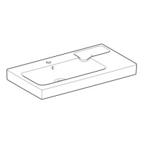 Раковина 90х48,5 см Geberit iCon 124190000