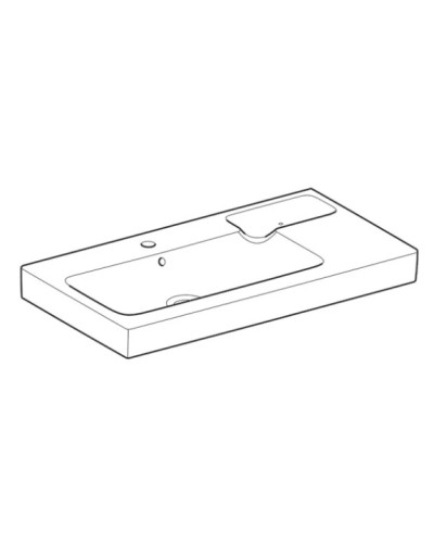 Раковина 90х48,5 см Geberit iCon 124190000