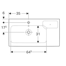 Раковина 90х48,5 см Geberit iCon 124190000