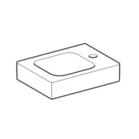 Раковина 38х28 см Geberit iCon 124736000