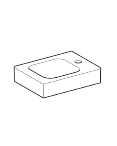 Раковина 38х28 см Geberit iCon 124736000