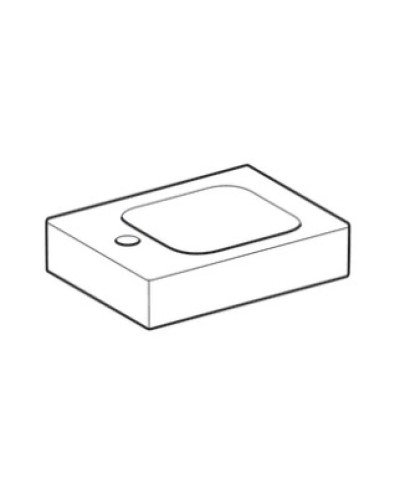 Раковина 38х28 см Geberit iCon 124836000