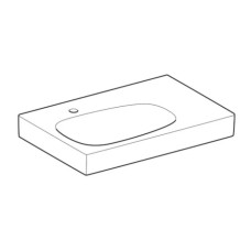 Раковина 75х50 см Geberit Citterio 500.545.01.1