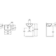 Раковина 45х35 см Jacob Delafon Struktura EGH111-Z-00