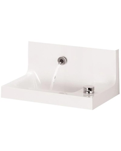 Раковина с отверстиями для смесителя Jacob Delafon Pop Laminar EB406-00