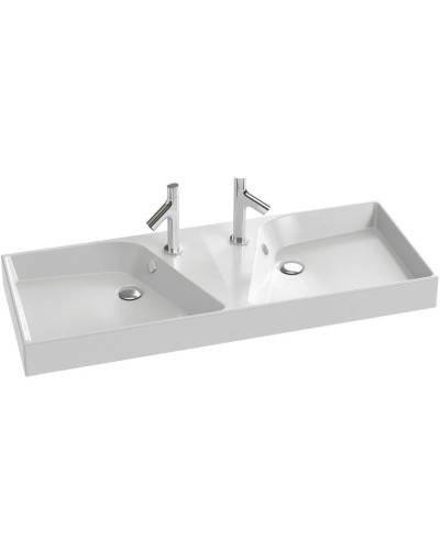 Раковина подвесная, гладкая нижняя поверхность 120х46 см Jacob Delafon Rythmik EXM112-Z-00