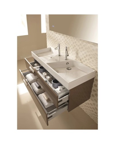 Раковина подвесная, гладкая нижняя поверхность 120х46 см Jacob Delafon Rythmik EXM112-Z-00