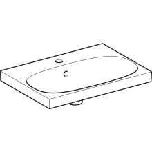 Раковина 60х42,2 см Geberit Acanto 500.631.01.2