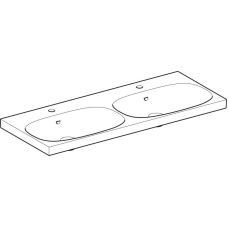 Раковина 120х48,2 см Geberit Acanto 500.627.01.2