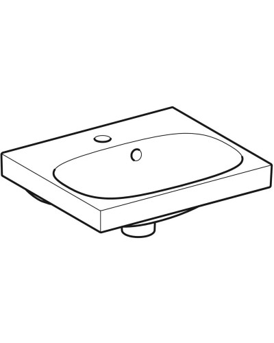 Раковина 45х38,2 см Geberit Acanto 500.636.01.2