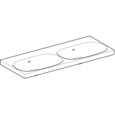 Раковина 120х48,2 см Geberit Acanto 500.628.01.2