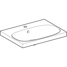 Раковина 64,5х48,2 см Geberit Acanto 500.621.01.2