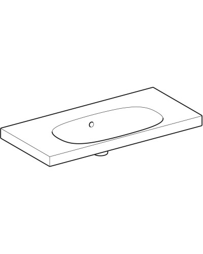 Раковина 90х42,2 см Geberit Acanto 500.634.01.2