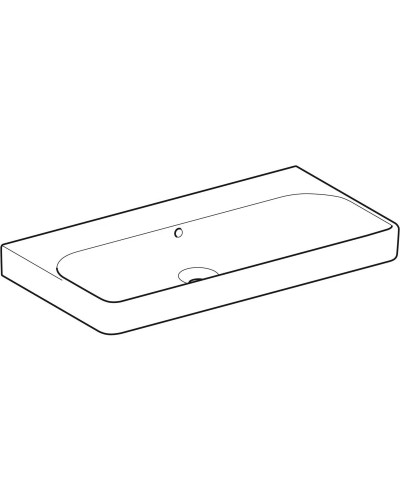 Раковина 90х48 см Geberit Smyle Square 500.250.01.1