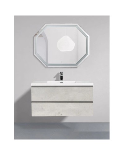 Раковина 100х48 см BelBagno Luce BB1000AB