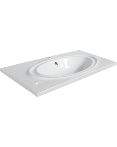 Раковина 100х50 см BelBagno Onda BB1000/500-LV-MR-OND