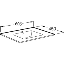 Раковина 60,5х45 см Roca Victoria 32782100Y
