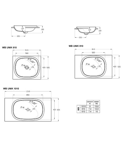 Раковина 81х50,5 см Roca Beyond 3270BB000