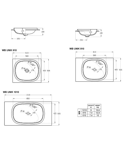 Раковина 61х50,5 см Roca Beyond 3270BC000