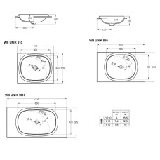 Раковина 101х50,5 см Roca Beyond 3270BA000
